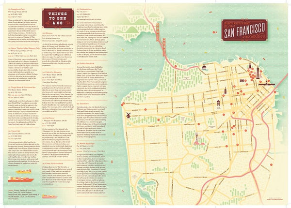 Distinctively San Francisco - Map & Guide