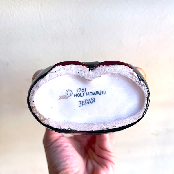 Smoking Shopper Ashtray - Vintage 1960's