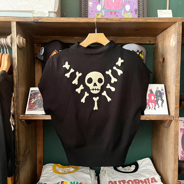 Lucky Bones Sweater - Black