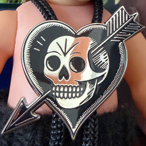Skull of Love Bolo Tie
