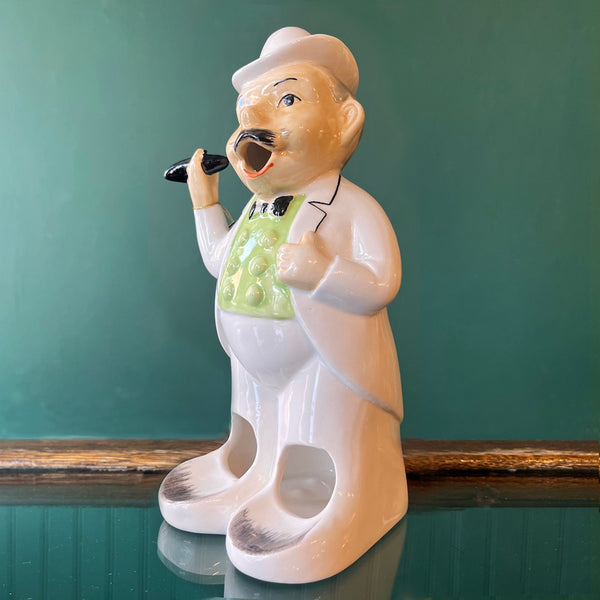 Smoking Man Ashtray - Vintage 1950's
