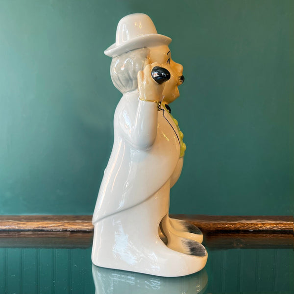 Smoking Man Ashtray - Vintage 1950's