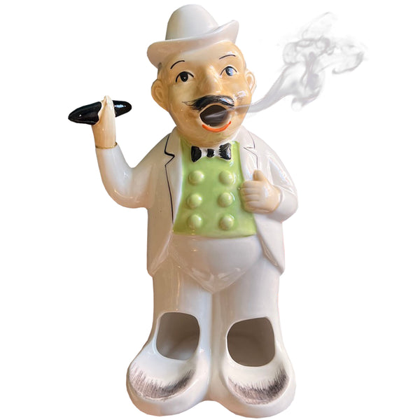 Smoking Man Ashtray - Vintage 1950's