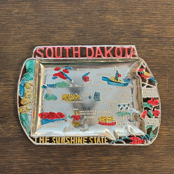 Vintage $5 State Ashtrays