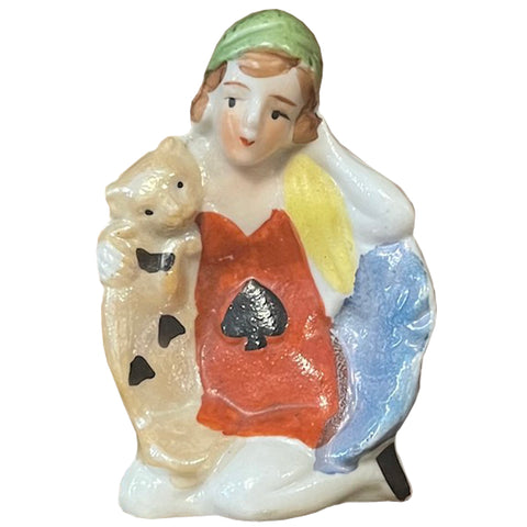 Kitty Girl Ashtray - Vintage 1940's