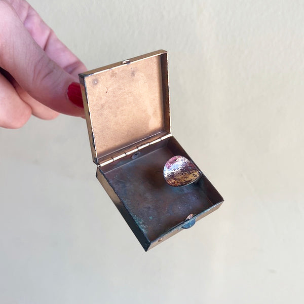 Hand-Painted Cigarette - Vintage Pocket Ashtray