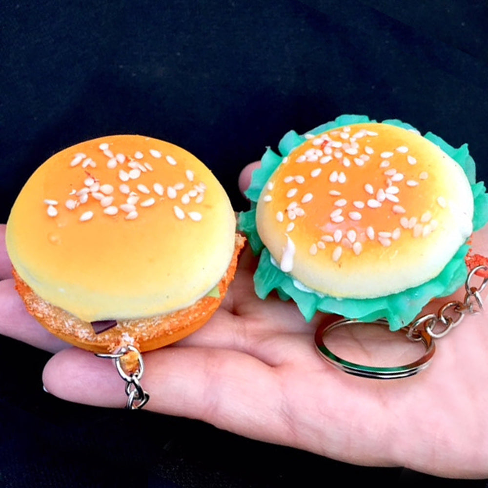 Chicken Burger Keychain