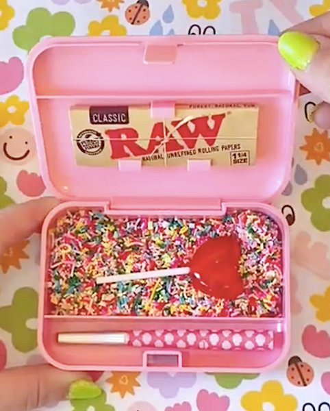 Baked Cake Stash Box