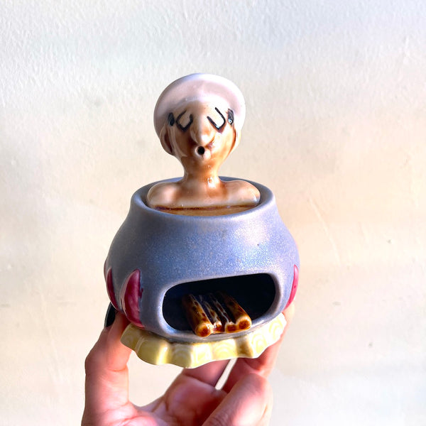 Smoking Soup Ashtray - Vintage 1960's