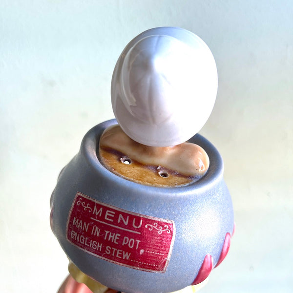Smoking Soup Ashtray - Vintage 1960's