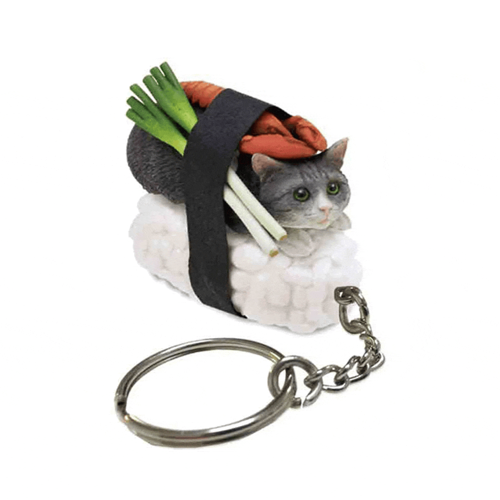 Sushi Cat Keychain Blind Box – Pygmy Hippo Shoppe