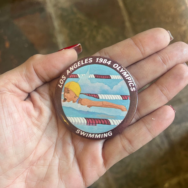 Vintage 1984 LA Olympics Buttons