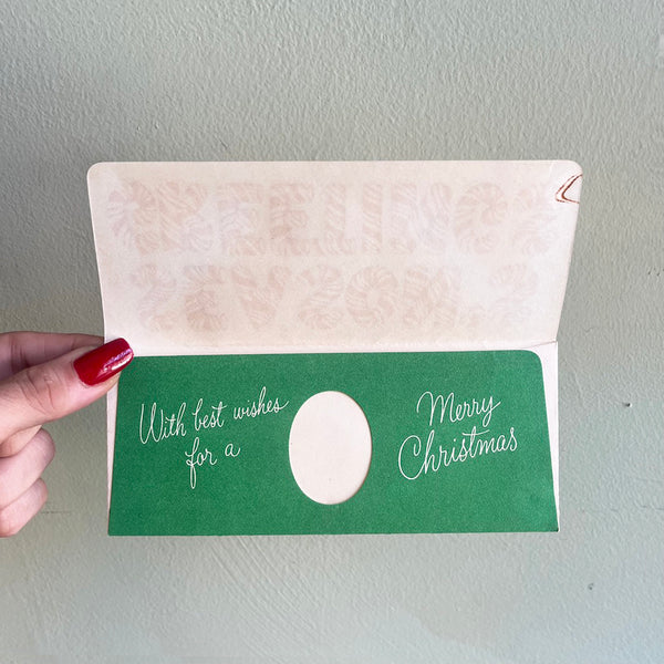 Seasons Greetings - Vintage Christmas Card