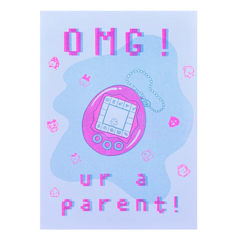 New Baby Tamagotchi Card