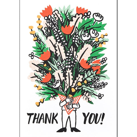 Thank You Flowers Card