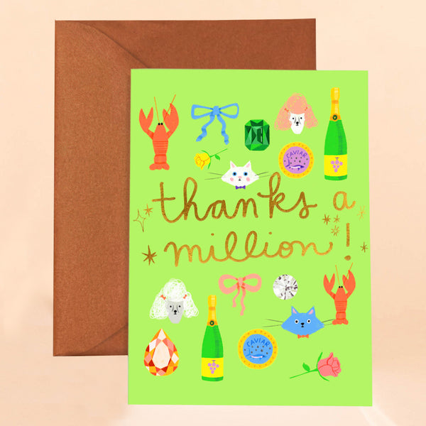 Thanks A Million Card