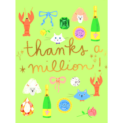 Thanks A Million Card