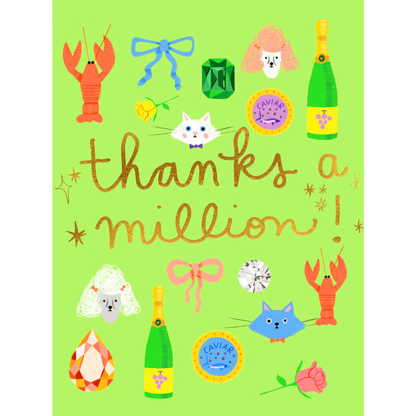 Thanks A Million Card