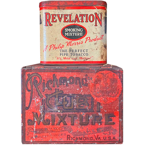 Vintage 1940's Storage Tins