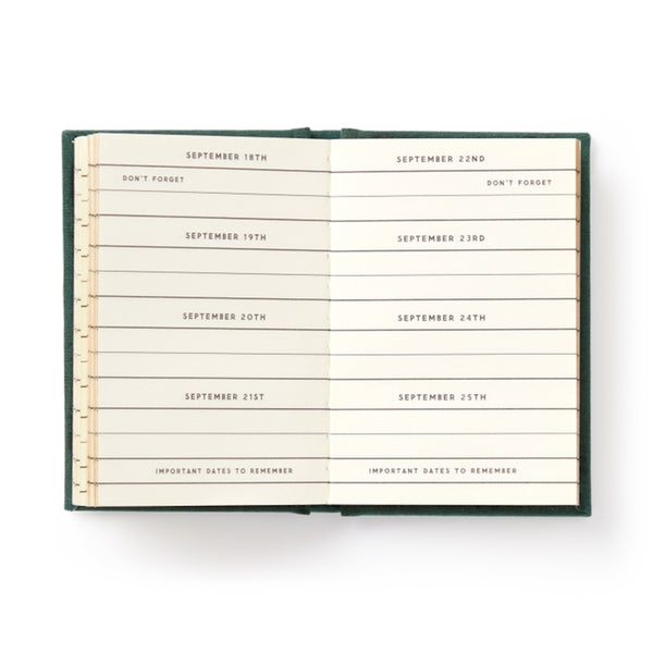 A Tiny Diary for Dates People Get Mad If I Forget