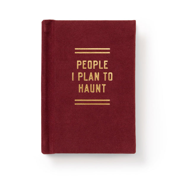 People I Plan To Haunt Tiny Diary