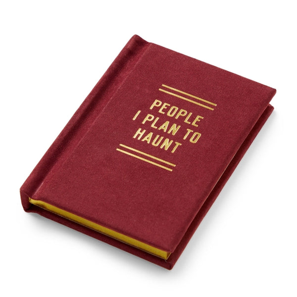 People I Plan To Haunt Tiny Diary