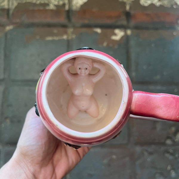 Vintage 1940's Titty Committee Mug