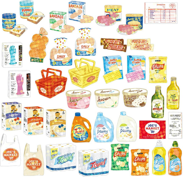 Super Market Hologram Stickers