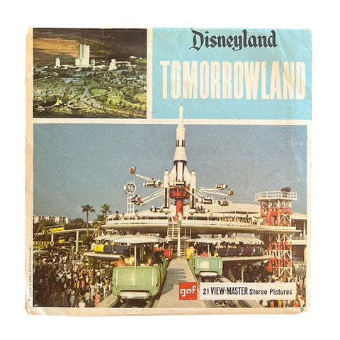 Disneyland Tomorrowland - Vintage 1960's View Master Reel Set