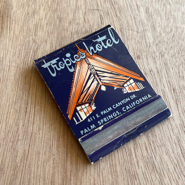 Vintage Hotel & Vacation Matches - LA & California
