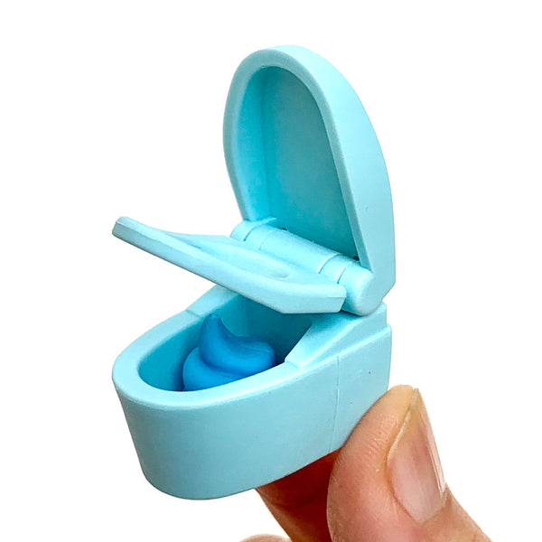 Tiny Toilet & Poo Eraser