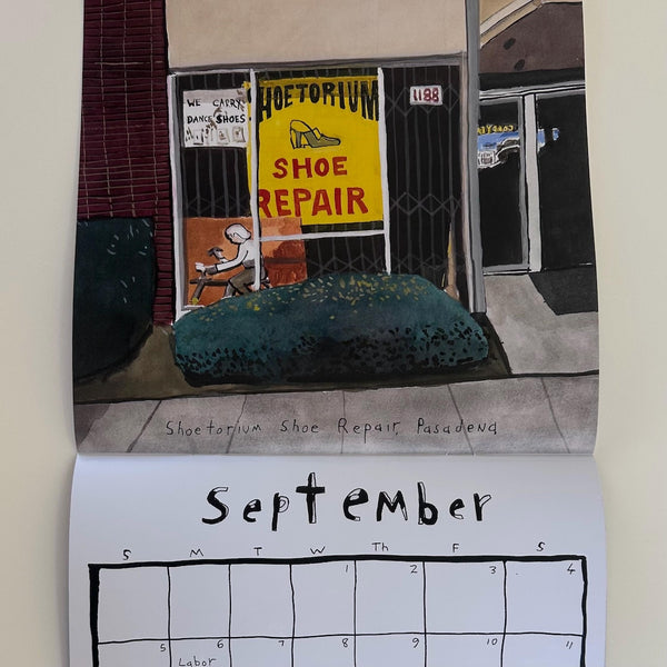 Unknown LA Landmarks 2027 Calendar