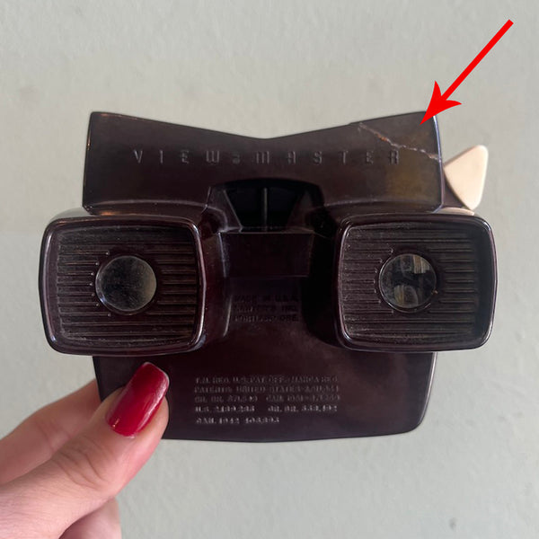 Vintage 1950's Brown View Master