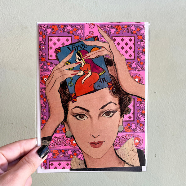 VIRGO - One of a Kind Zodiac Card