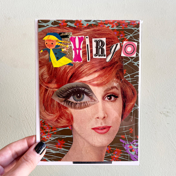 VIRGO - One of a Kind Zodiac Card