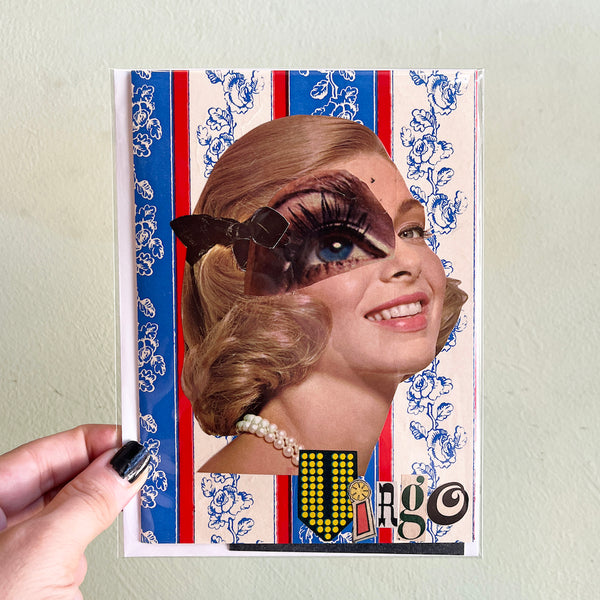 VIRGO - One of a Kind Zodiac Card