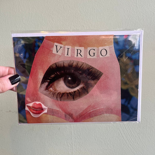 VIRGO - One of a Kind Zodiac Card