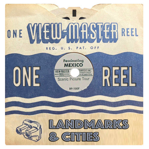 Cities & Landmarks - Vintage View Master Reels