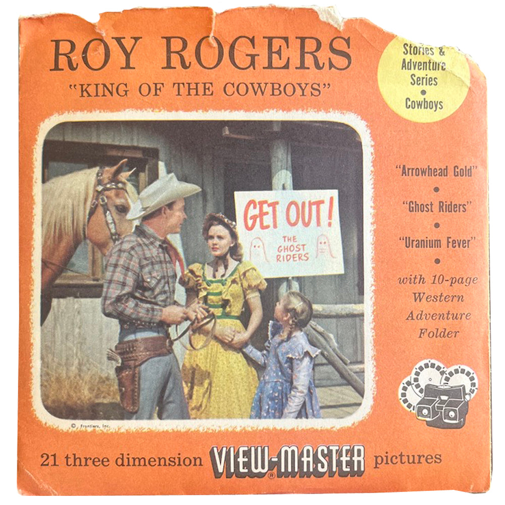 Roy Rogers - Vintage 1950's View Master Reel Set