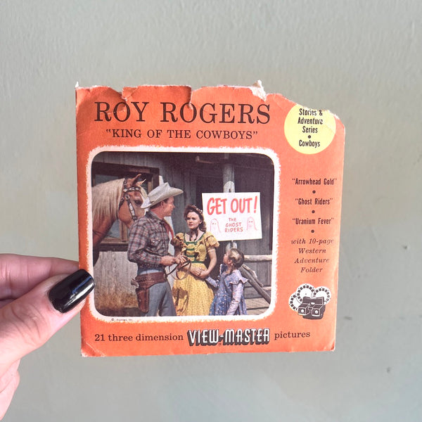 Roy Rogers - Vintage 1950's View Master Reel Set