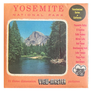 Yosemite - Vintage 1950's View Master Reel Set