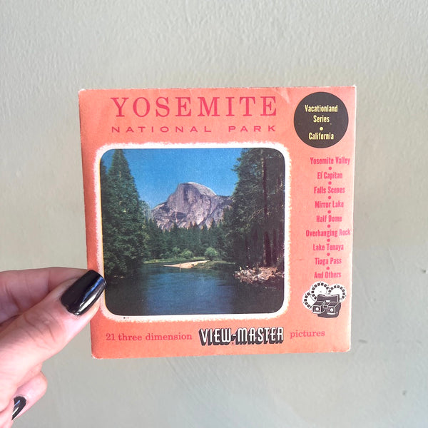 Yosemite - Vintage 1950's View Master Reel Set