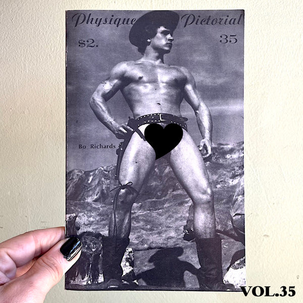 Physique Pictorial, Volumes 34 to 40 - Vintage 1970's Adult Erotica