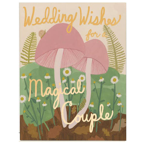 Magical Wedding Wishes Card