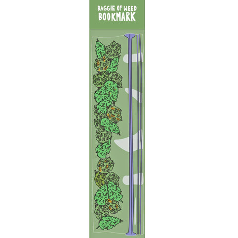 Weed Baggie Bookmark