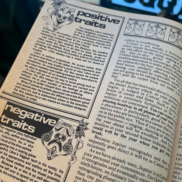 Midnight Horoscope Magazine - Vintage 1977