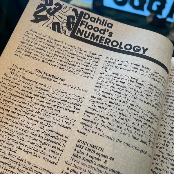 Midnight Horoscope Magazine - Vintage 1977