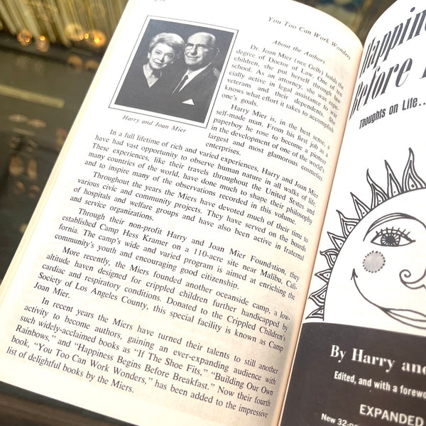 You Too Can Work Wonders - Vintage 1960's Self-Help