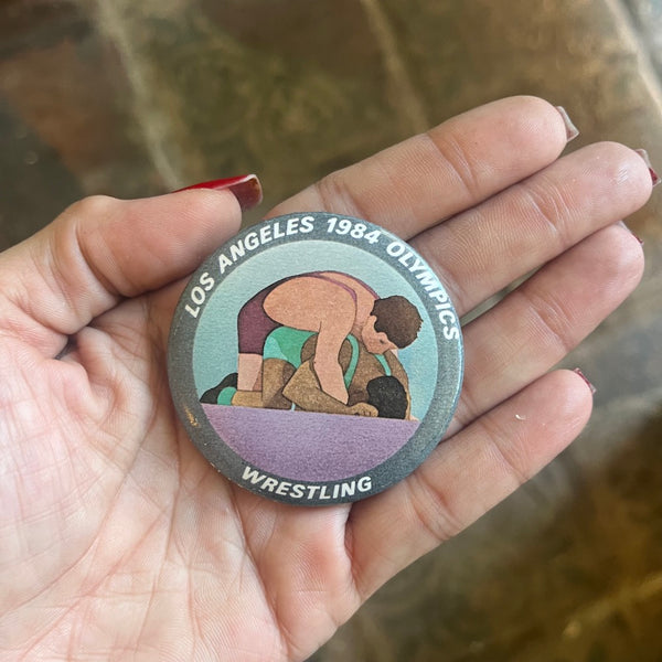 Vintage 1984 LA Olympics Buttons