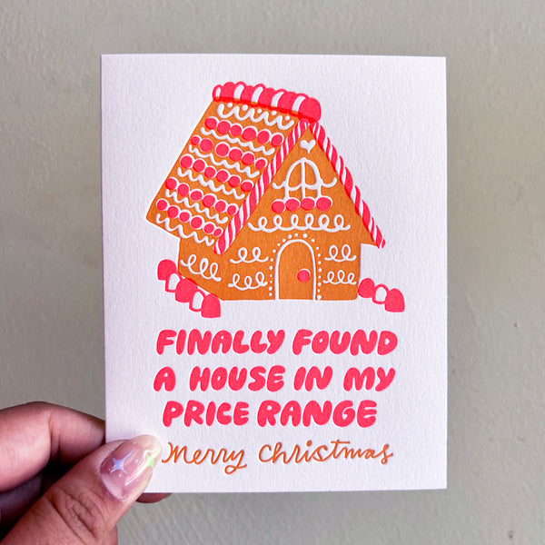 Ginger Bread House Card